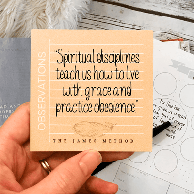 The Importance of Spiritual Disciplines