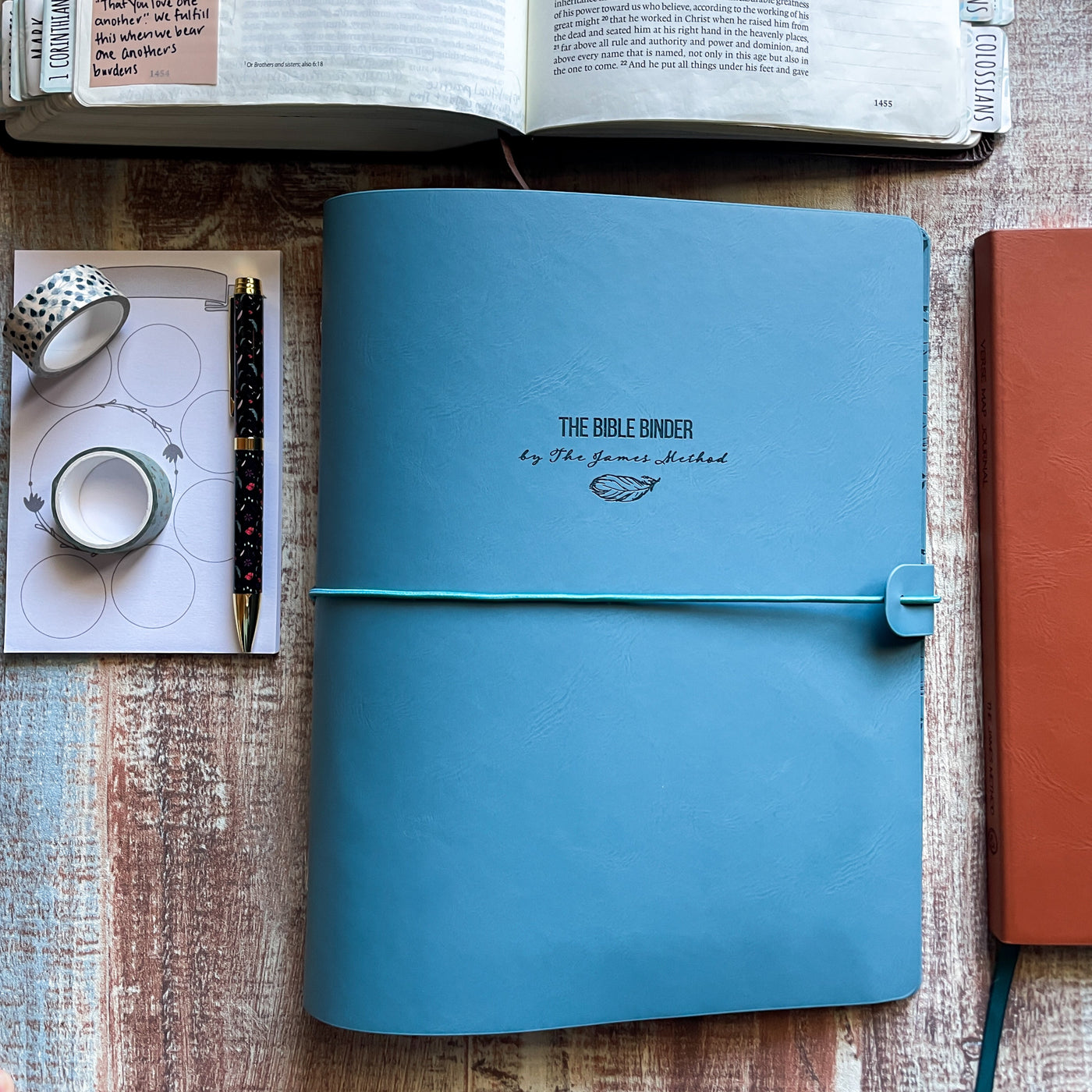 Harbor Blue Binder (empty)
