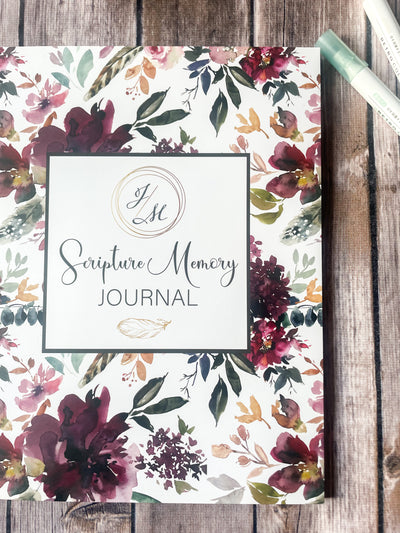 NEW Spiral Scripture Memory Journal