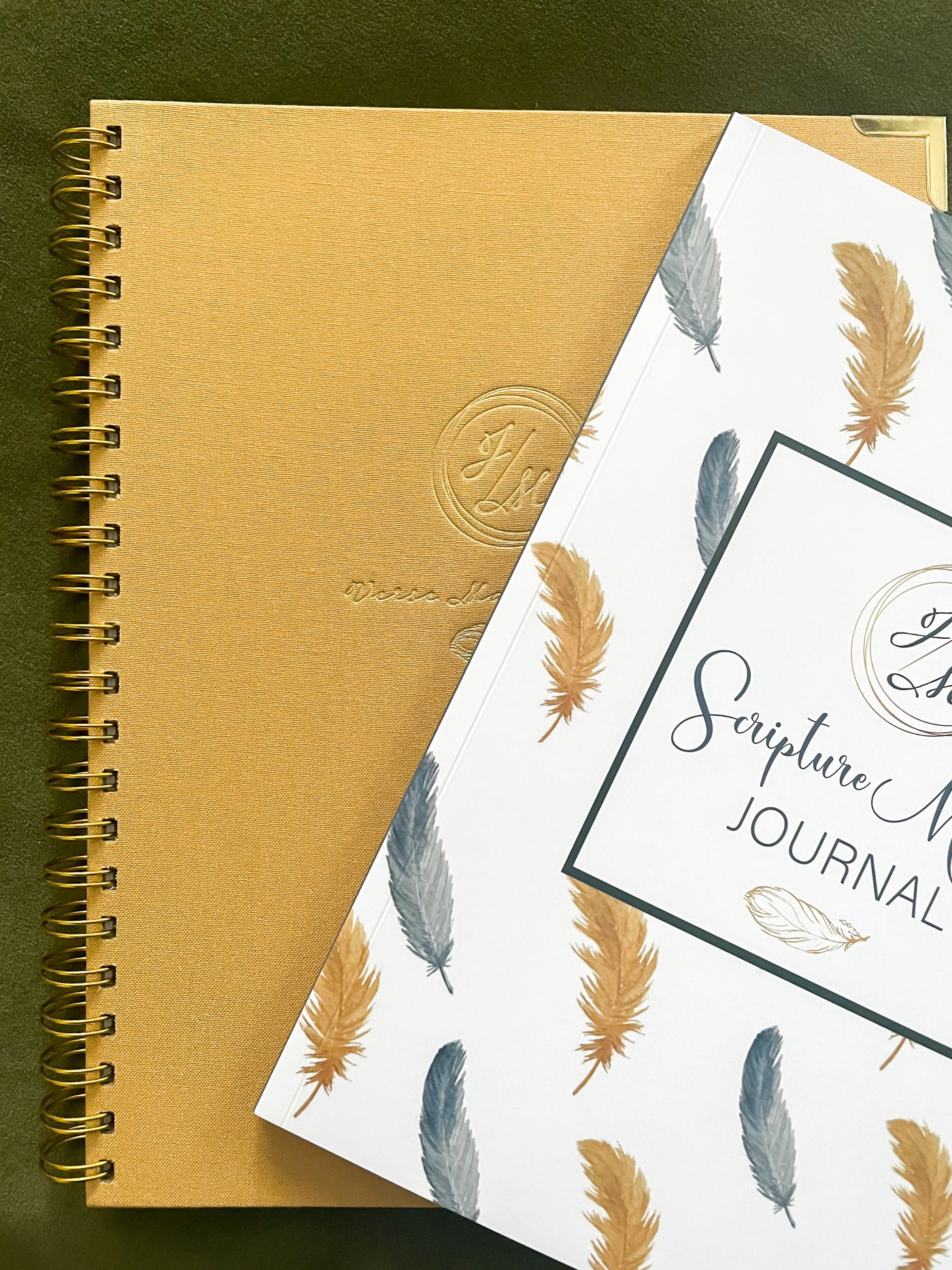 Scripture Memory Journal-Faithful Feathers