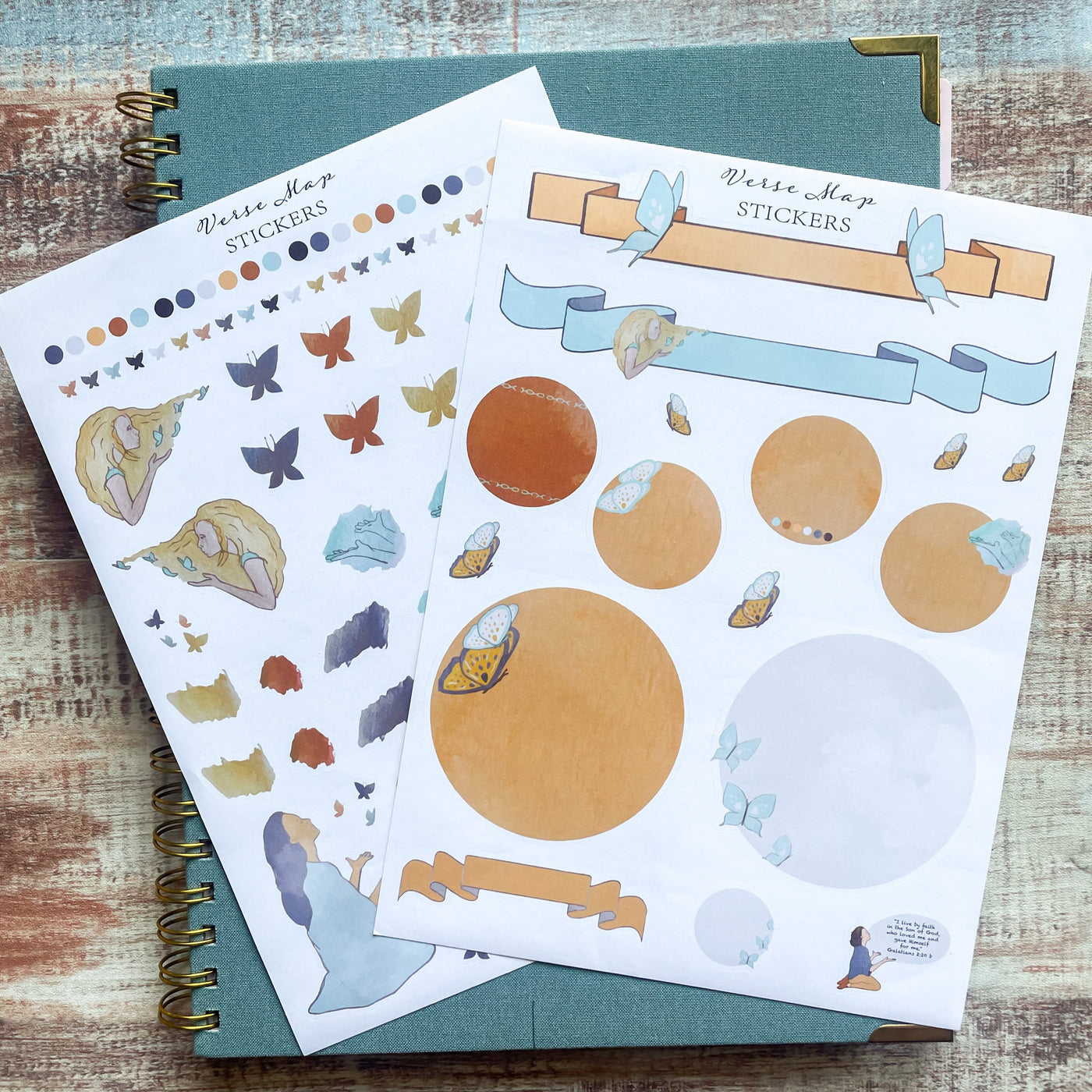 Verse Map Stickers- Surrender