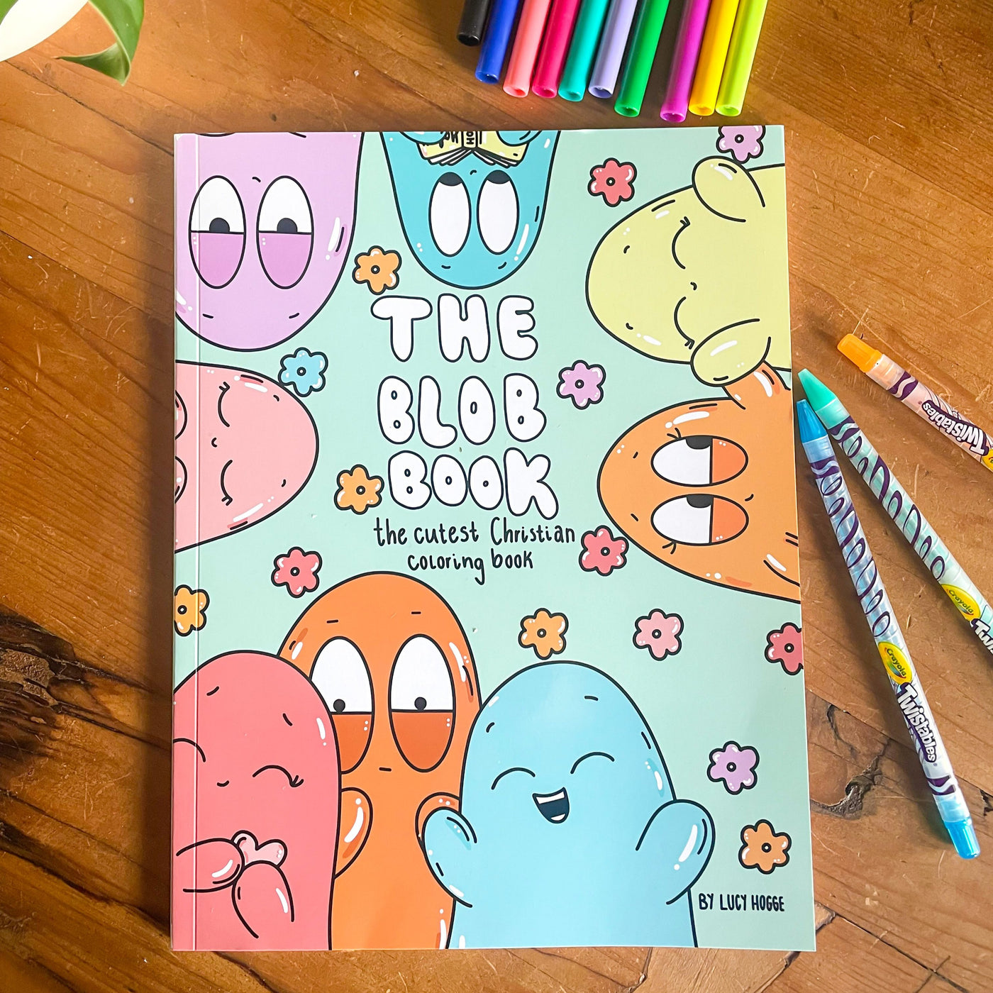 'The Blob Book' Christian Coloring Book
