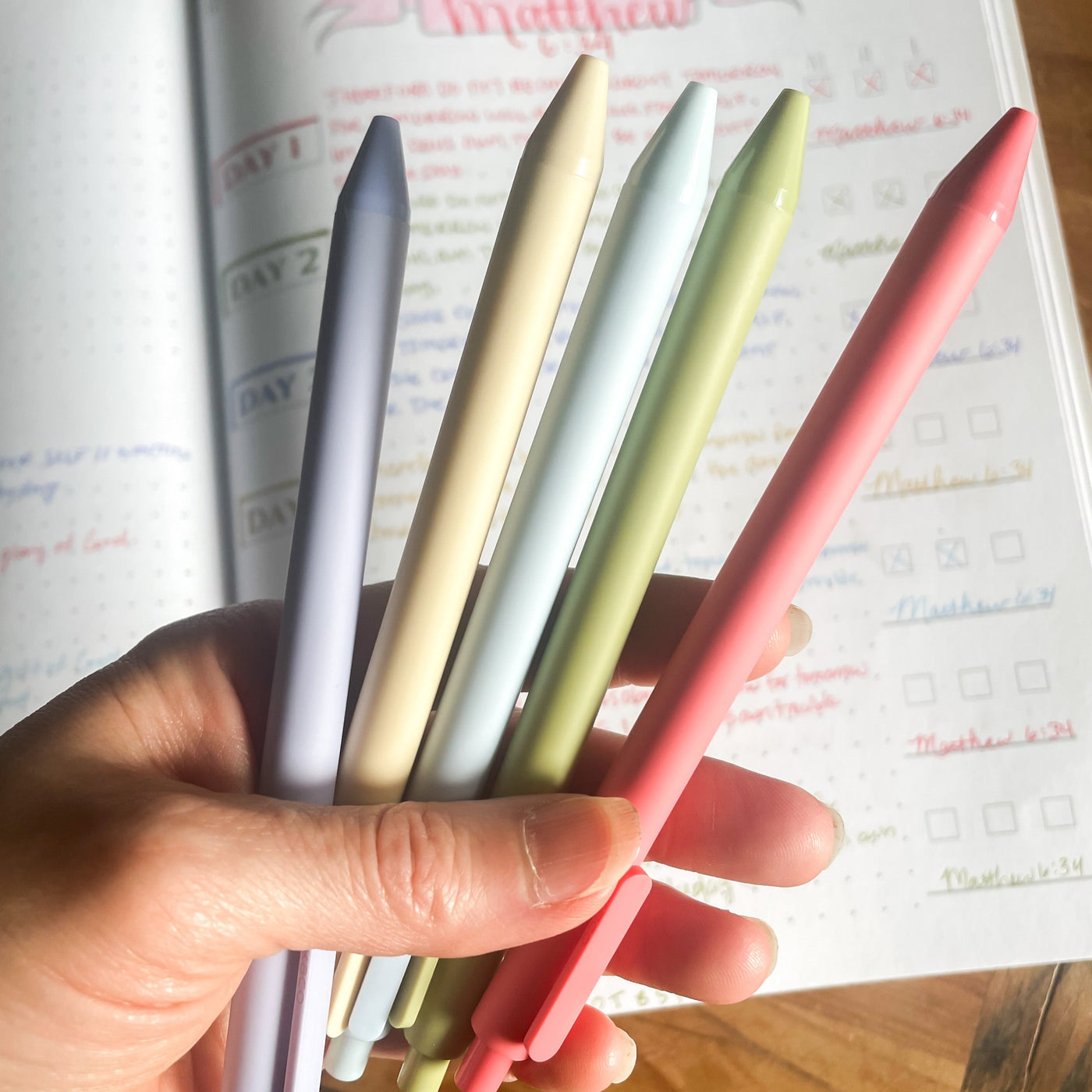 NEW Spring Pastels Gel Pen Pack