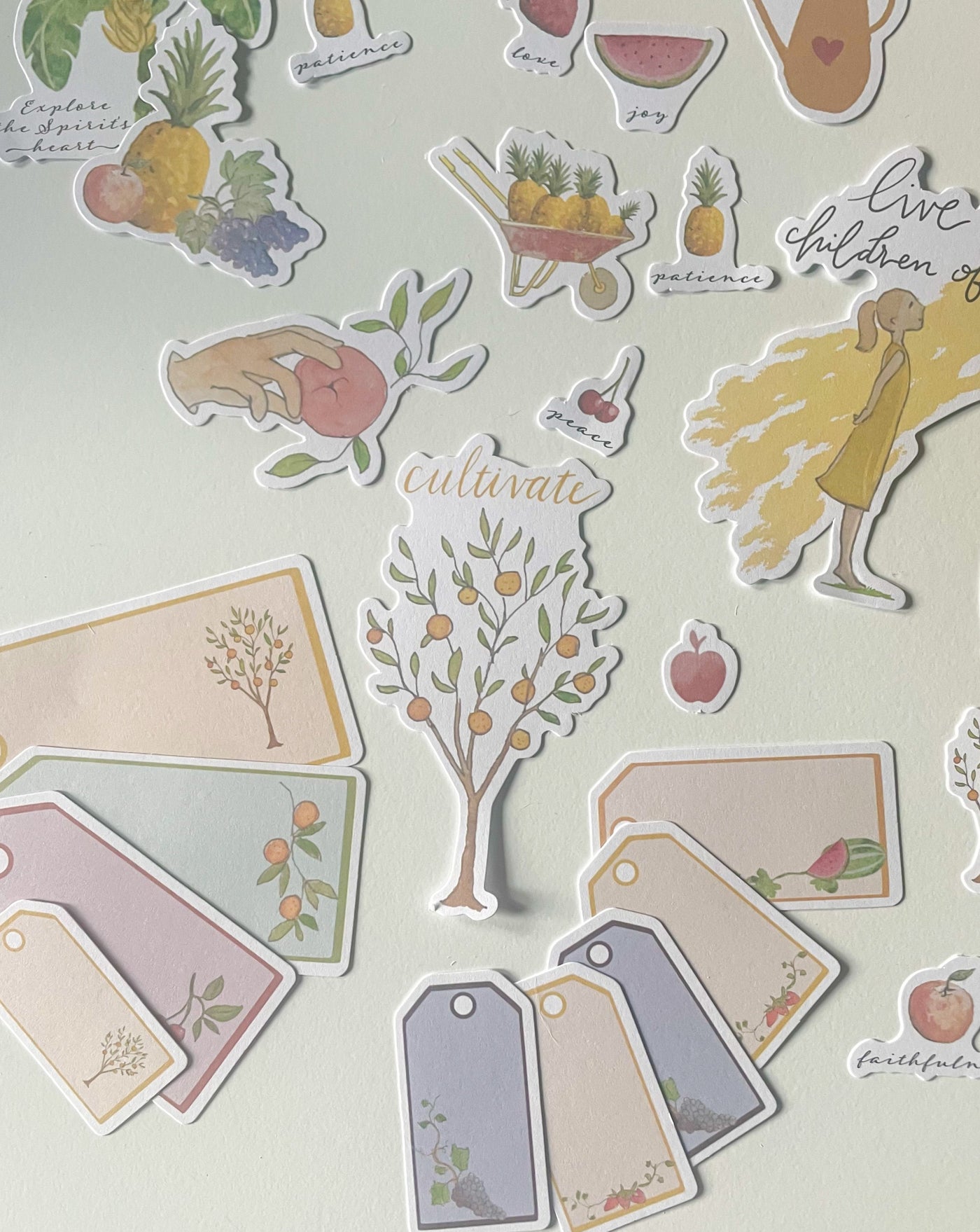'Fruit of the Spirit' Ephemera Set