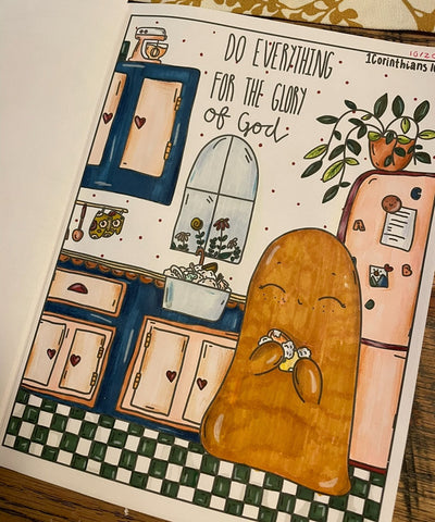 'The Blob Book' Christian Coloring Book