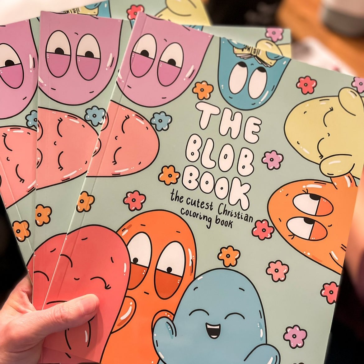 'The Blob Book' Christian Coloring Book