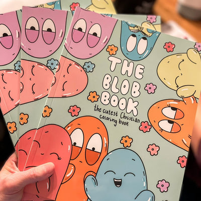 'The Blob Book' Christian Coloring Book