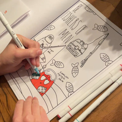 'The Blob Book' Christian Coloring Book