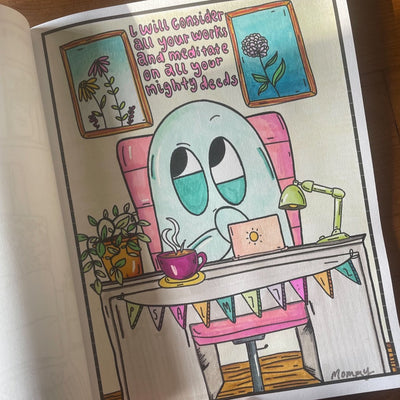 'The Blob Book' Christian Coloring Book