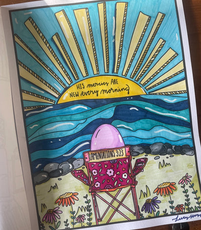 'The Blob Book' Christian Coloring Book