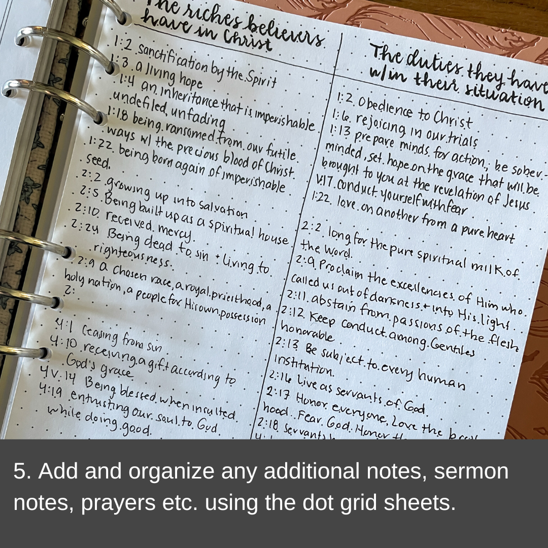 The Complete Bible Binder Study System Bundle- SOLD OUT!