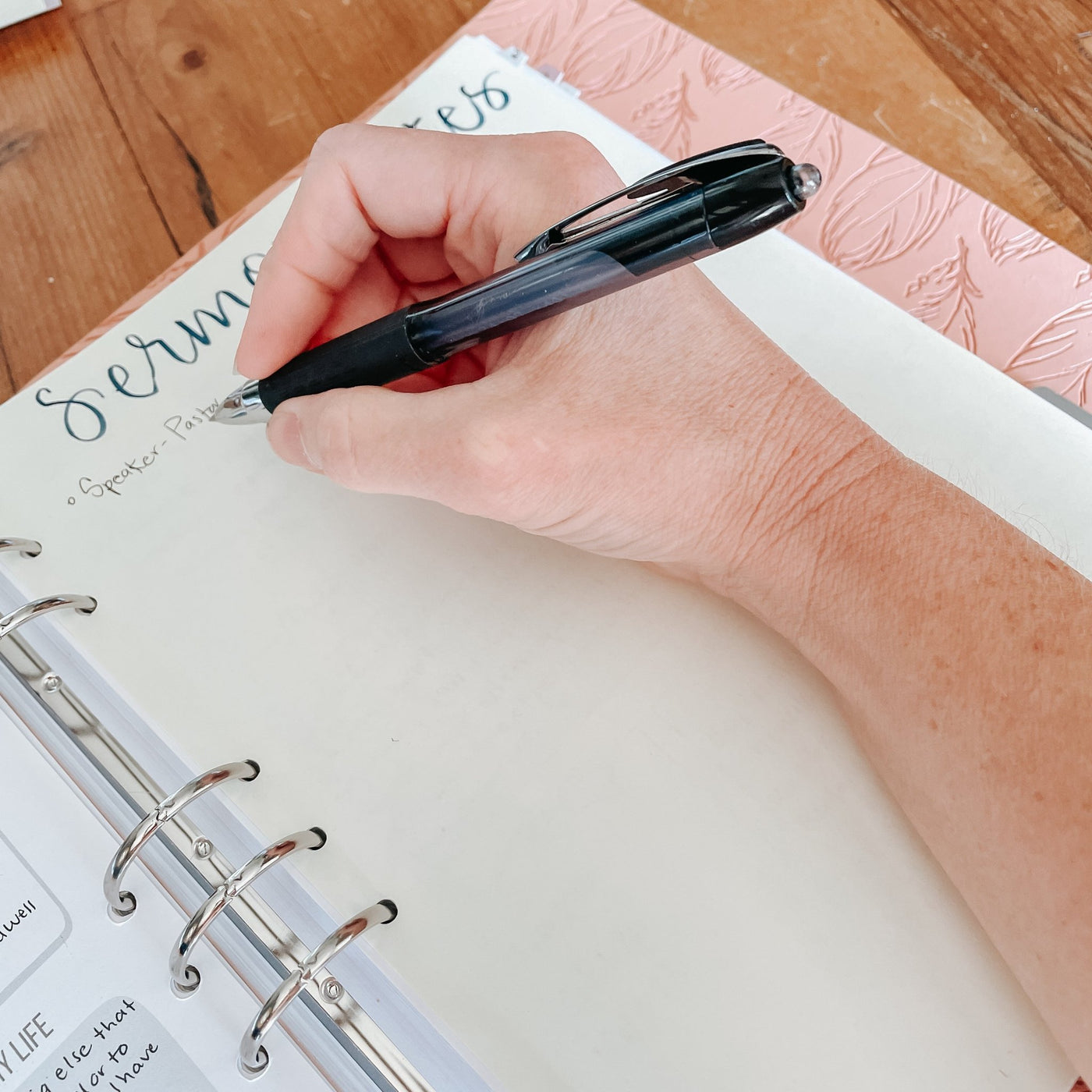 Bible Binder Plain Paper Pack - The James Method