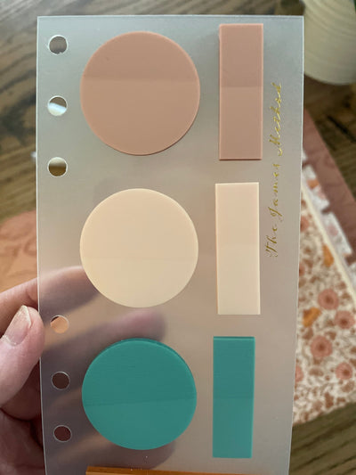 Bible Binder Sticky Note Clip - In (sunset) - The James Method