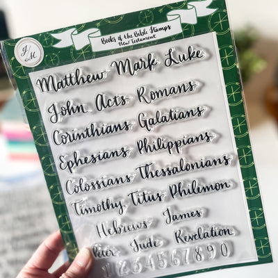 Books of the Bible Stamp Set - The James Method