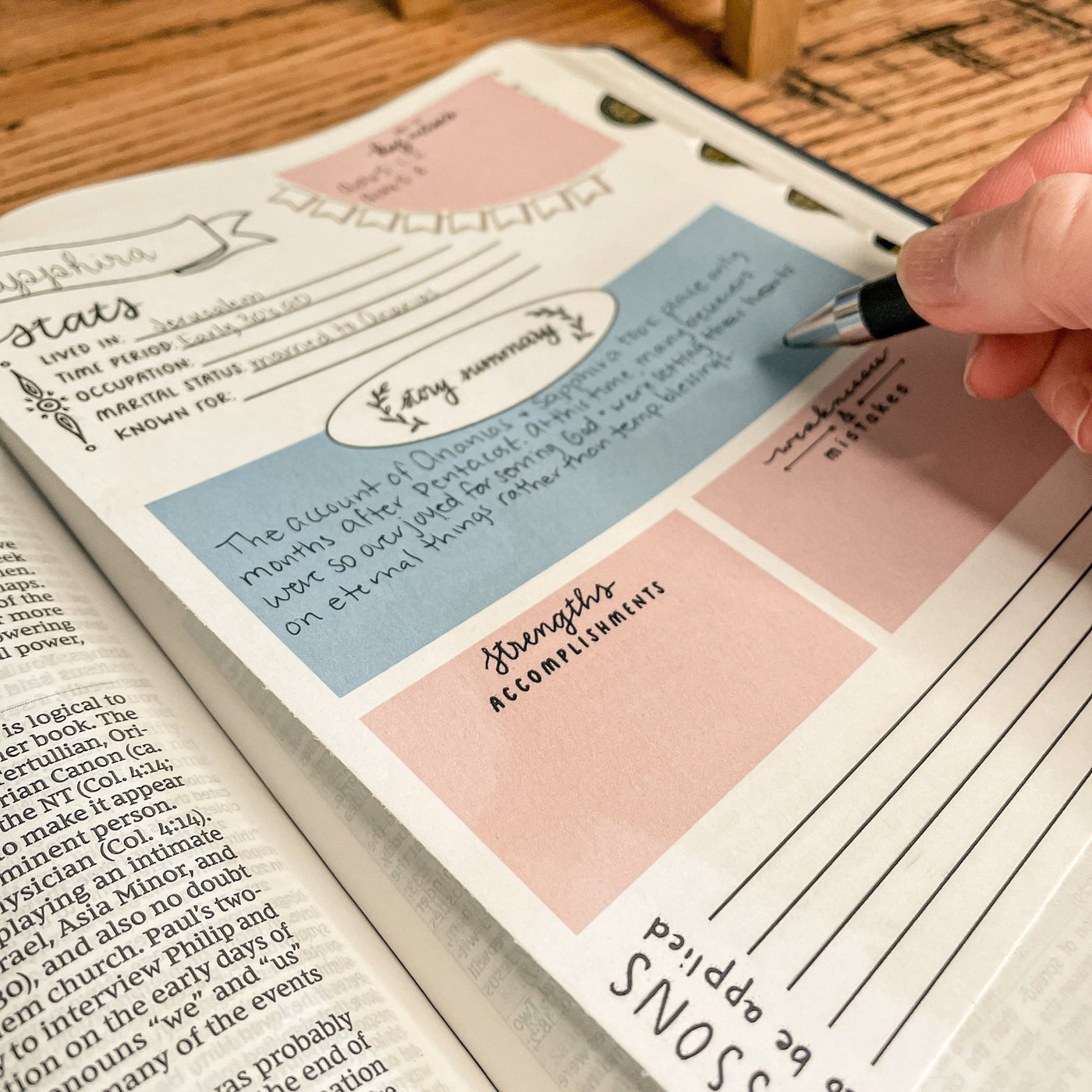 Character Study Sticky Notes - The James Method