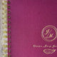 Cranberry Crush Spiral Verse Map Journal