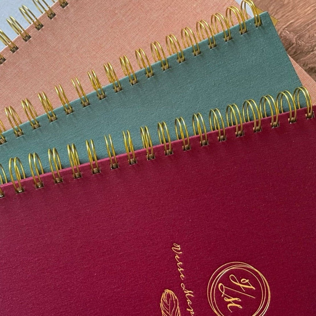 Cranberry Crush Spiral Verse Map Journal - The James Method