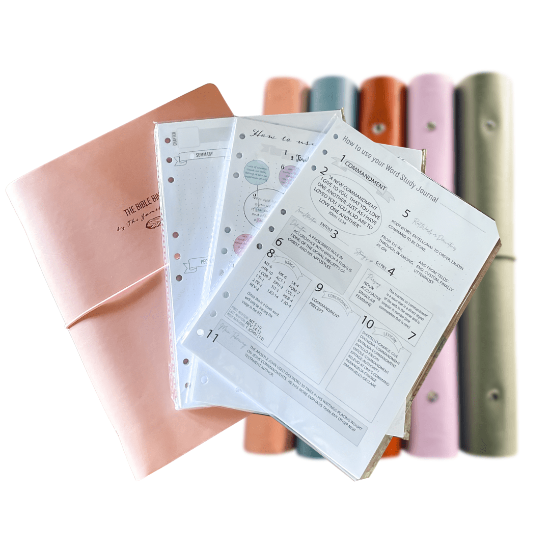 'Five Binder Study System' w/ our online Happy Mapper Course - The James Method