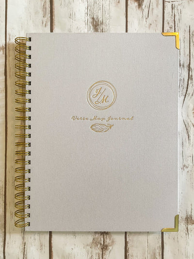 Hint of Lilac Spiral Verse Map Journal - The James Method