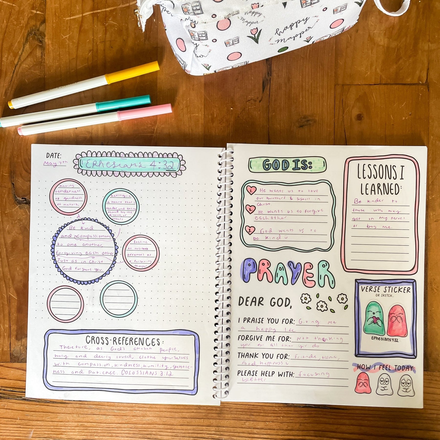 Kids Verse Mapping Journal – The James Method