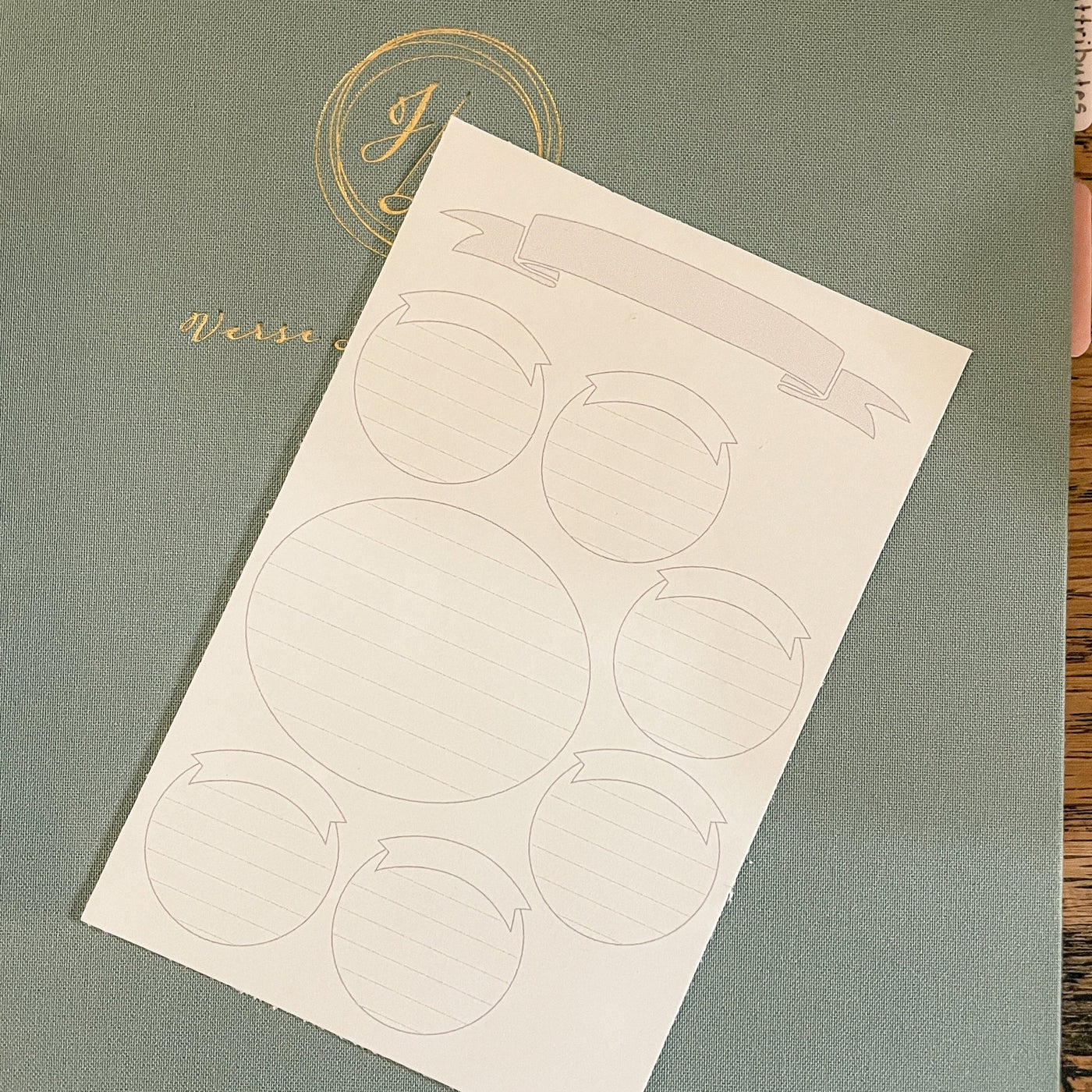 Mini Mapping Sticky Note Pad - The James Method