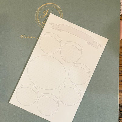 Mini Mapping Sticky Note Pad - The James Method