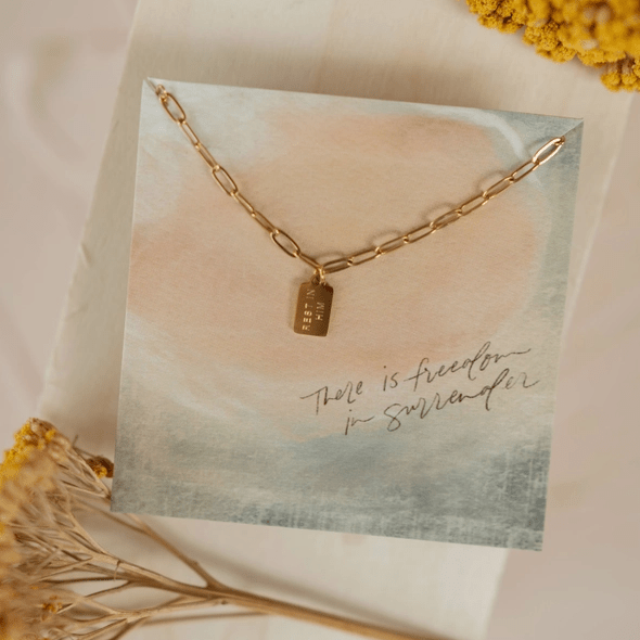 'Rest In Him' Necklace - The James Method