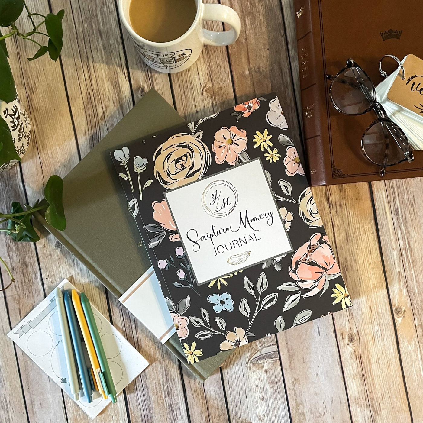 Scratch & Dent Orchard Blooms Scripture Memory Journal - The James Method