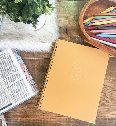 Scratch & Dent Spiral Verse Map Journal - Mustard Seed - The James Method