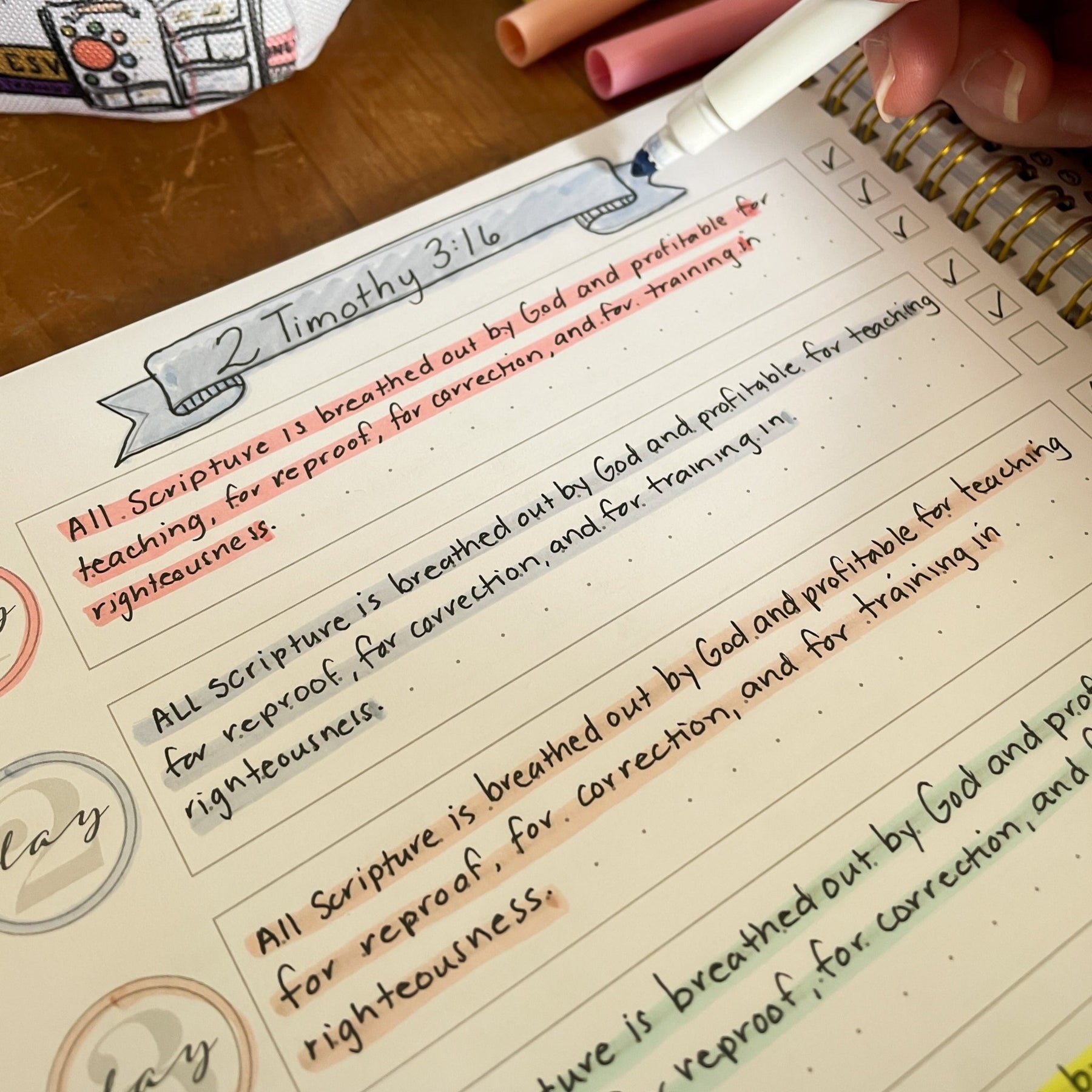 Scripture Memory Journals – The James Method