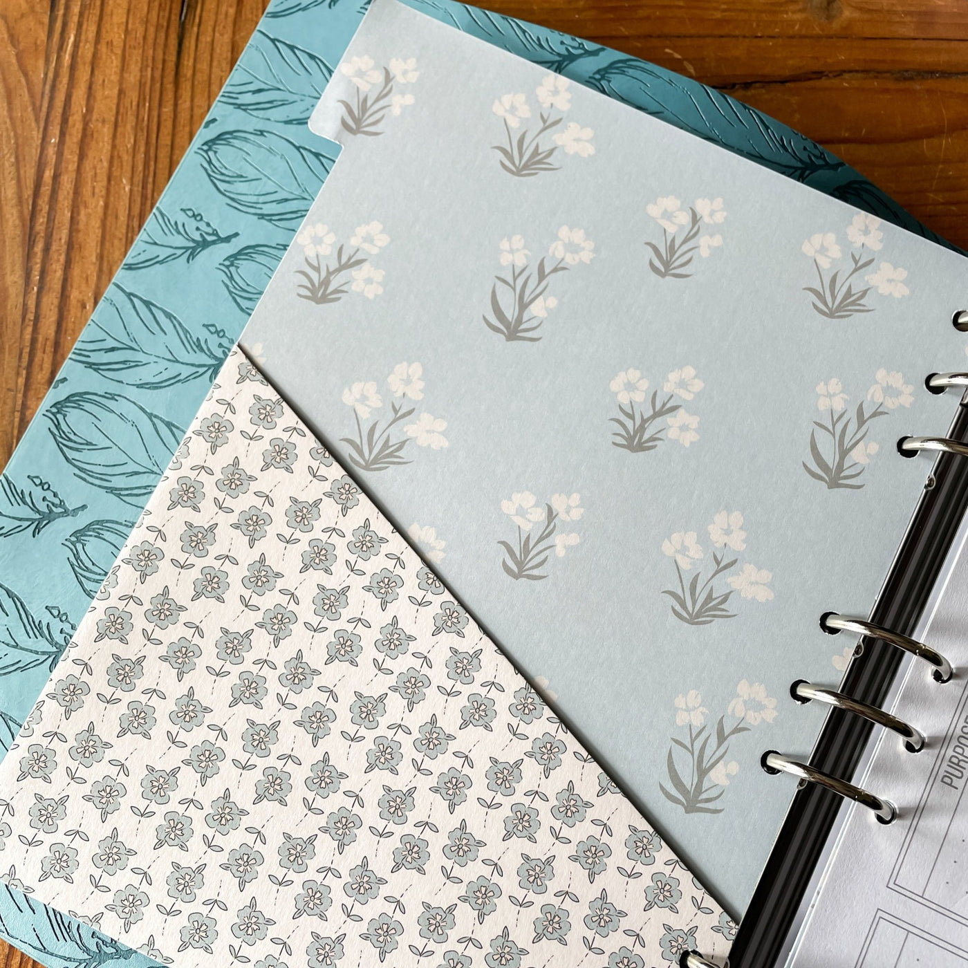 Set of 5 Bible Binder Dividers (with pocket) - The James Method