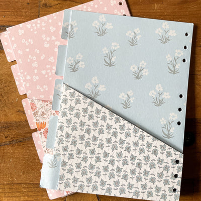 Set of 5 Bible Binder Dividers (with pocket) - The James Method