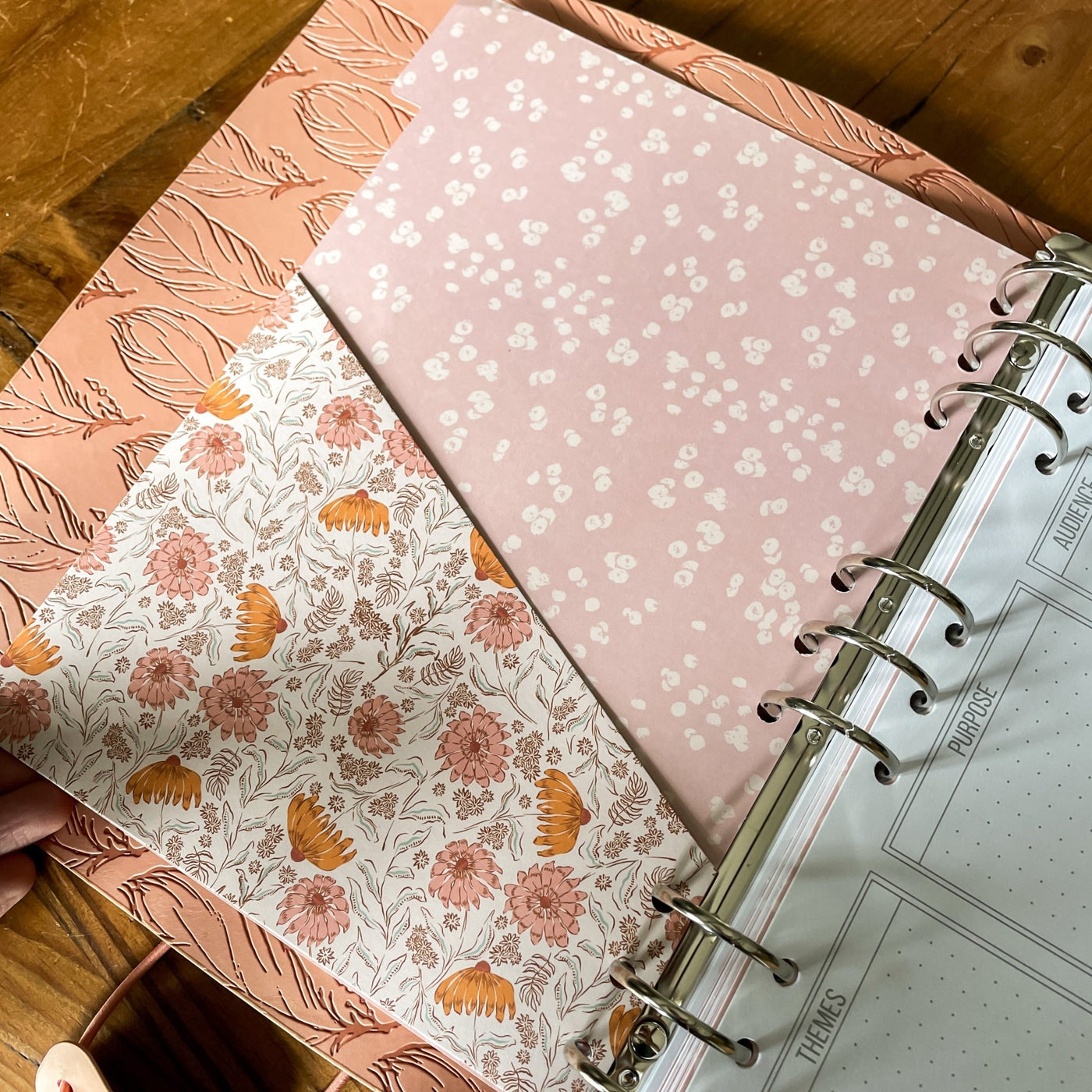 Set of 5 Bible Binder Dividers (with pocket) - The James Method