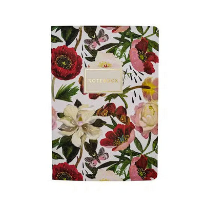 Small Peonies Notebook - The James Method