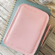Soft Salmon Canvas Organizer