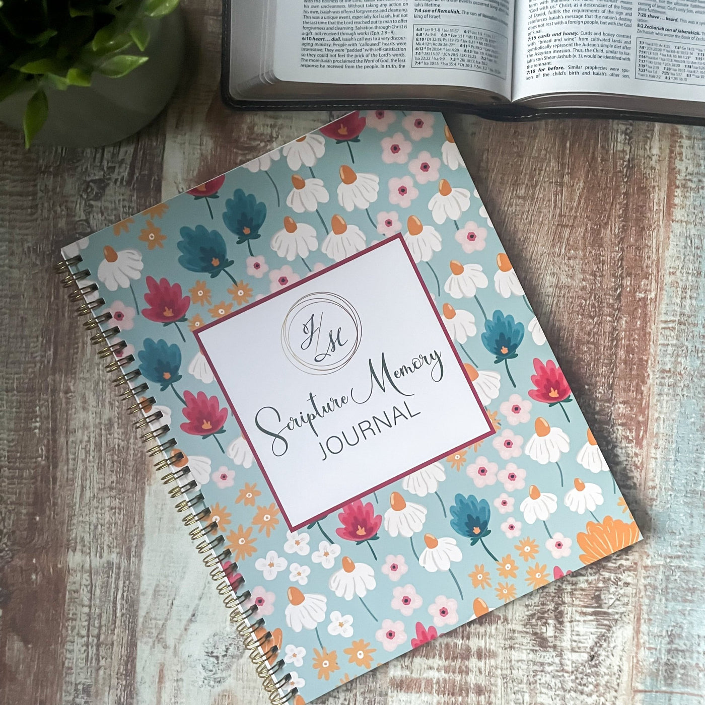 Spiral Scripture Memory Journal - The James Method