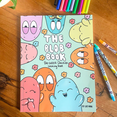 'The Blob Book' Christian Coloring Book - The James Method