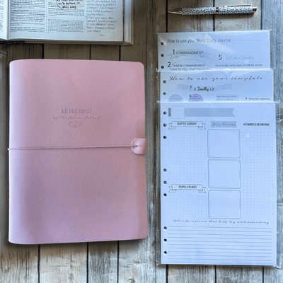 The Complete Bible Binder Study System (Lovely Lilac) - The James Method