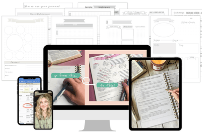 The ULTIMATE Bible Binder Study System Bundle (includes our Happy Mapper Course) - The James Method