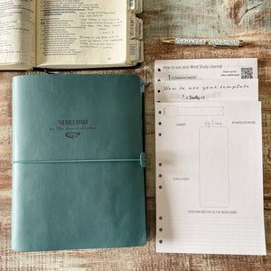 The Complete Bible Binder Study System (Harbor Blue)