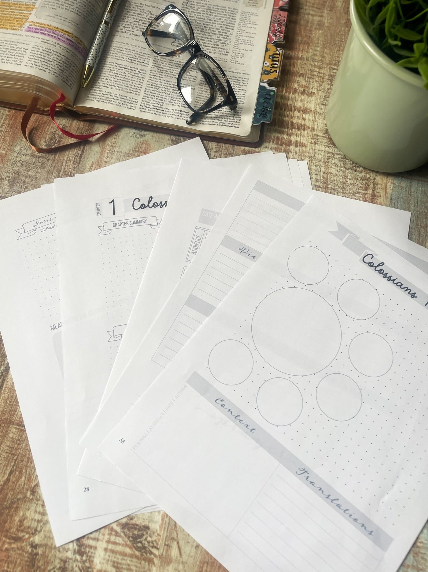 TJM Colossians Study (with study templates) – The James Method