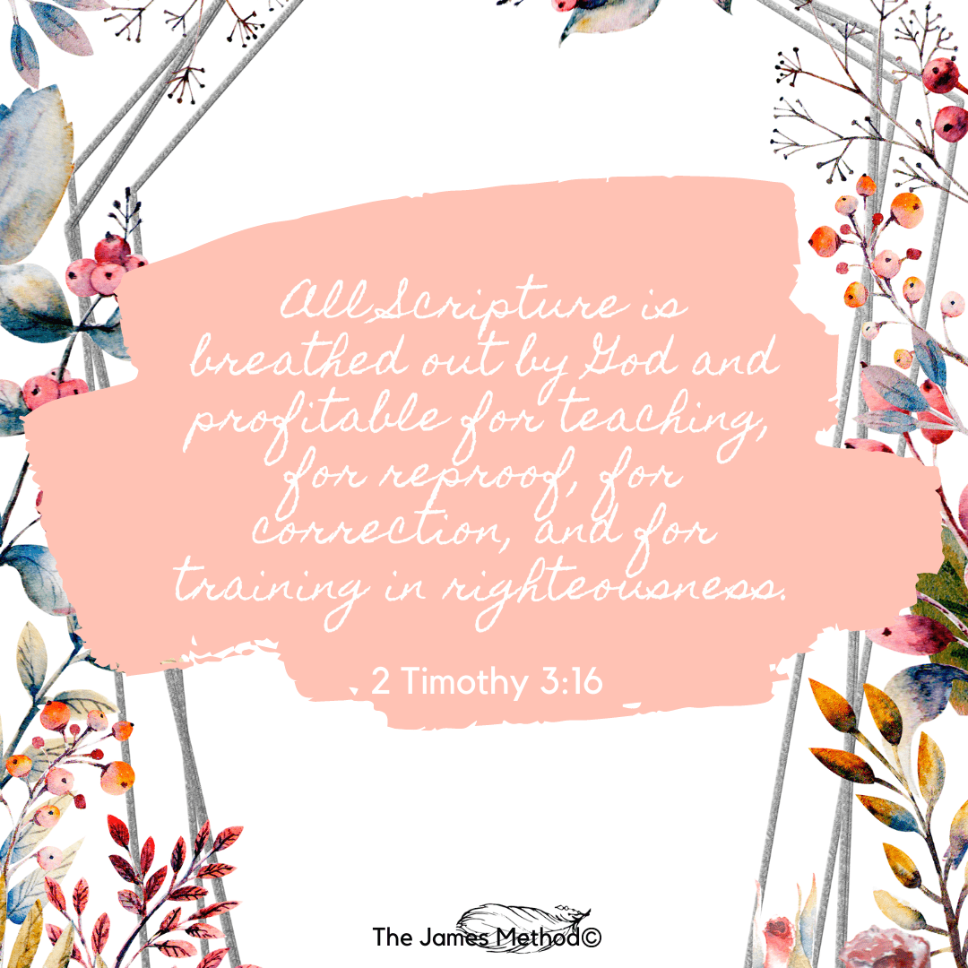 2 Timothy 3:16 - The James Method