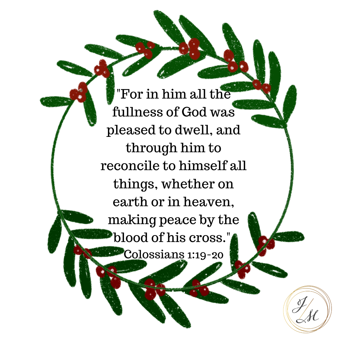 Colossians 1:19-20