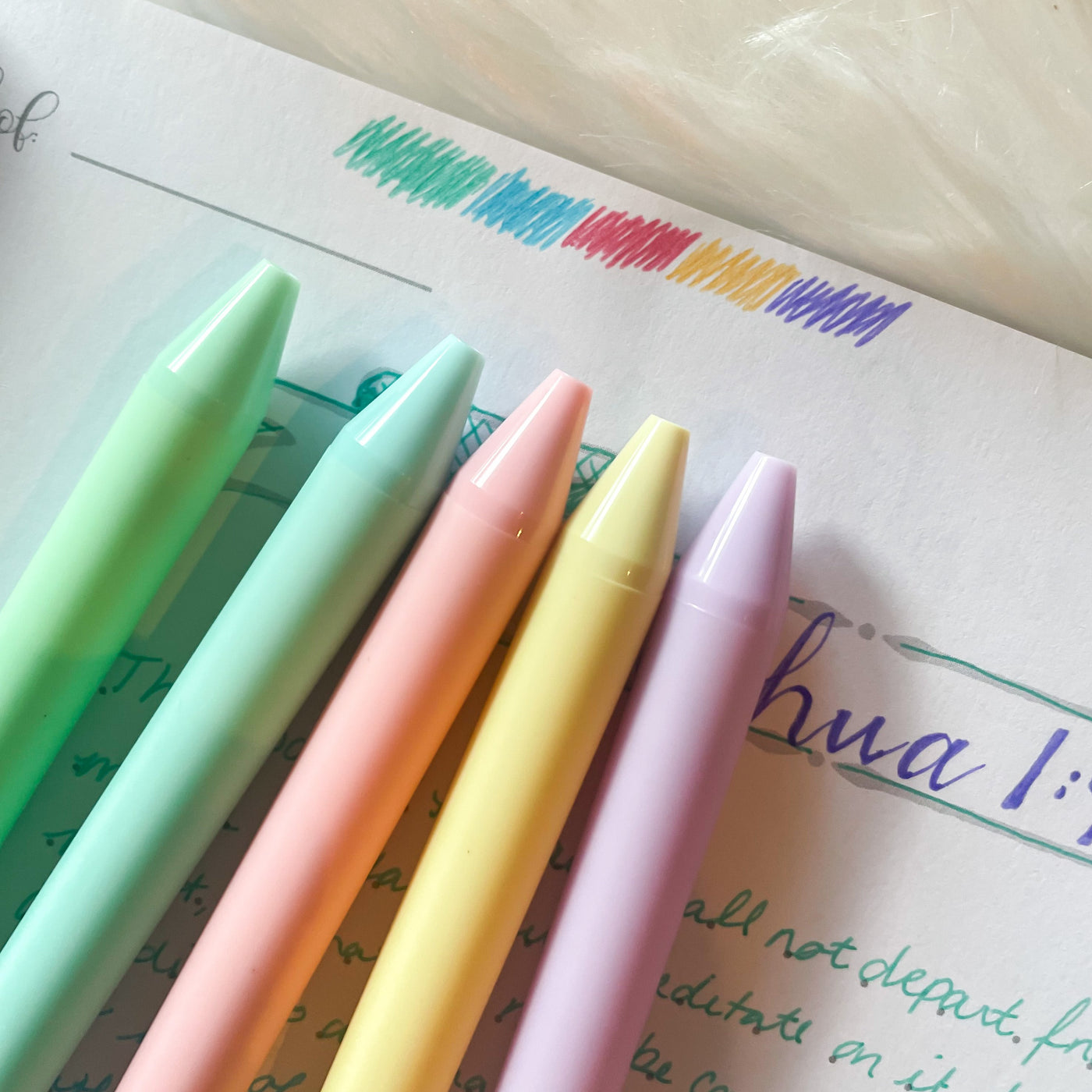 NEW Cotton Candy Gel Pen Pack