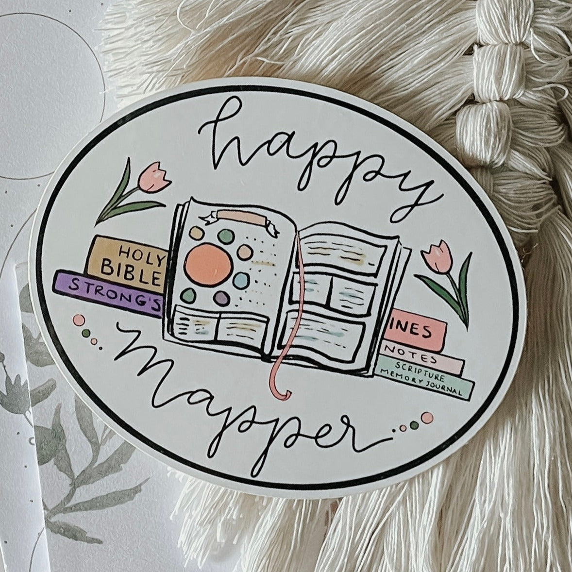 Happy Mapper Sticker