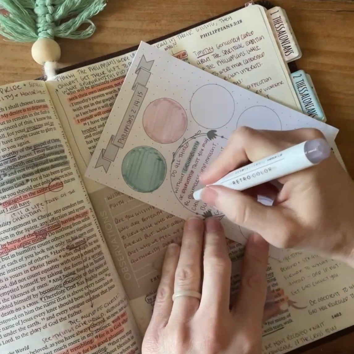 Mini Mapping Sticky Note Pad