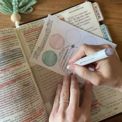 Mini Mapping Sticky Note Pad