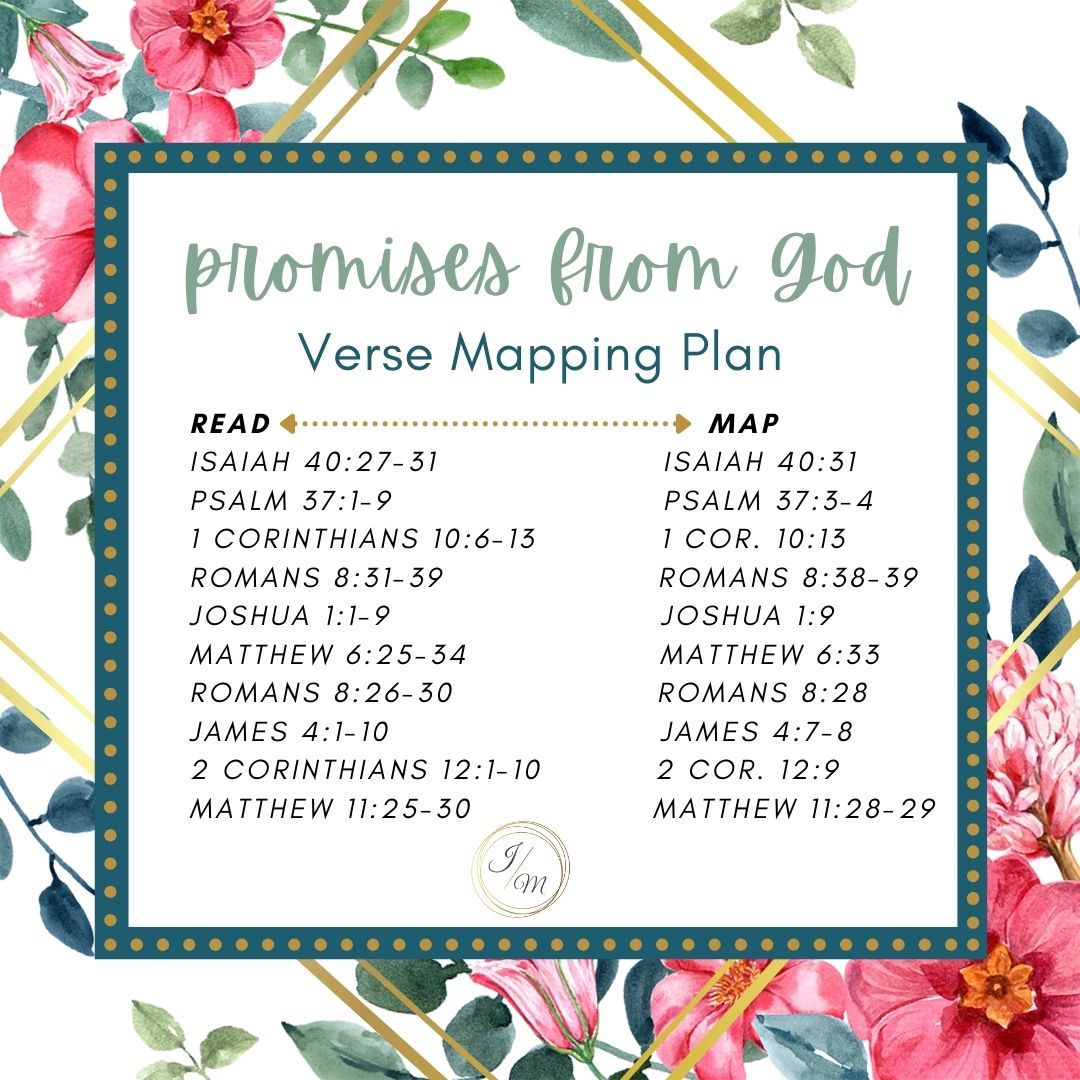 The James Method Download includes both instructional pages and the two-page verse mapping spread.