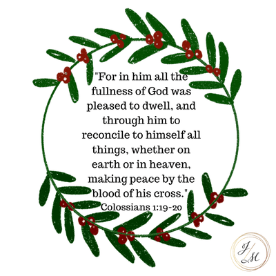Colossians 1:19 - 20 - The James Method