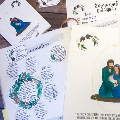 'Emmanuel, God with Us' Mini Mapping Kit - The James Method